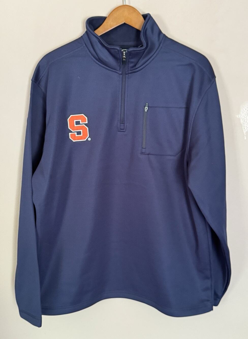 Syracuse Orange 2XL Crable Quarter Zip Pullover sweatshirt fleece